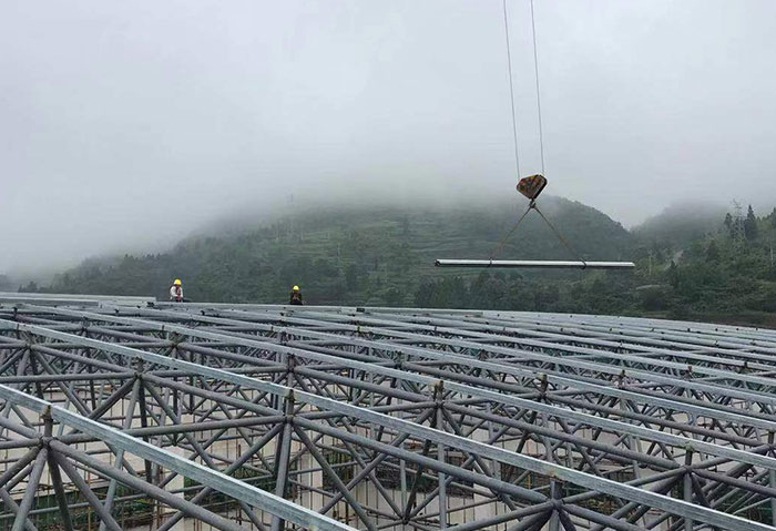 青铜峡网架施工